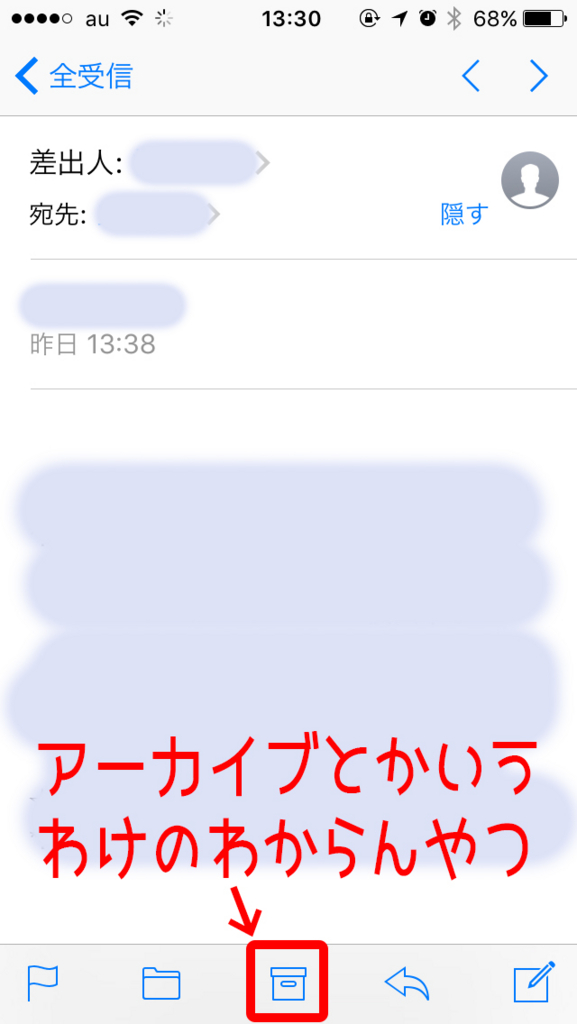 iPhoneのgmailアカウント