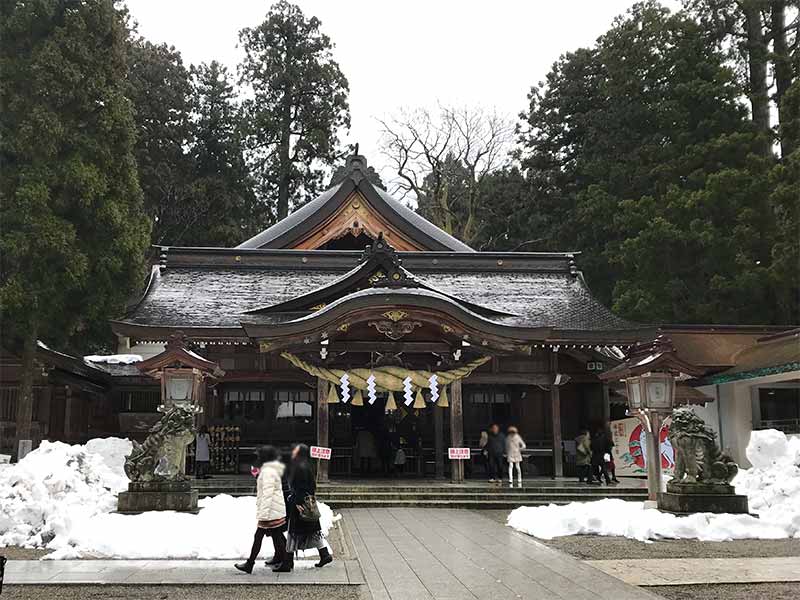 北陸随一のパワースポット？としても有名な『白山比咩神社』でご祈祷