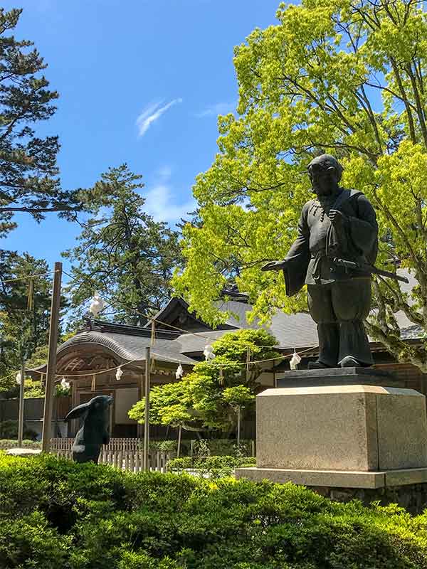 出雲大社・「御慈愛（ごじあい）の御神像」