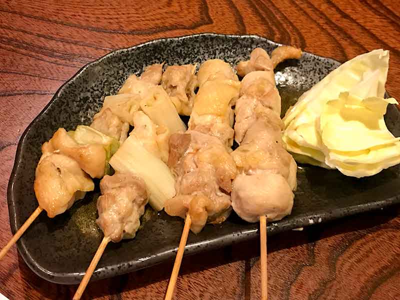 鳥取県産大山地鶏の焼き鳥