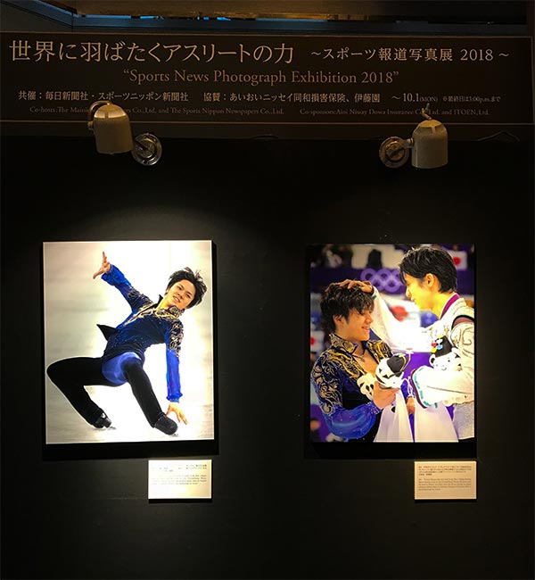 世界に羽ばたくアスリートの力〜スポーツ報道写真展2018〜