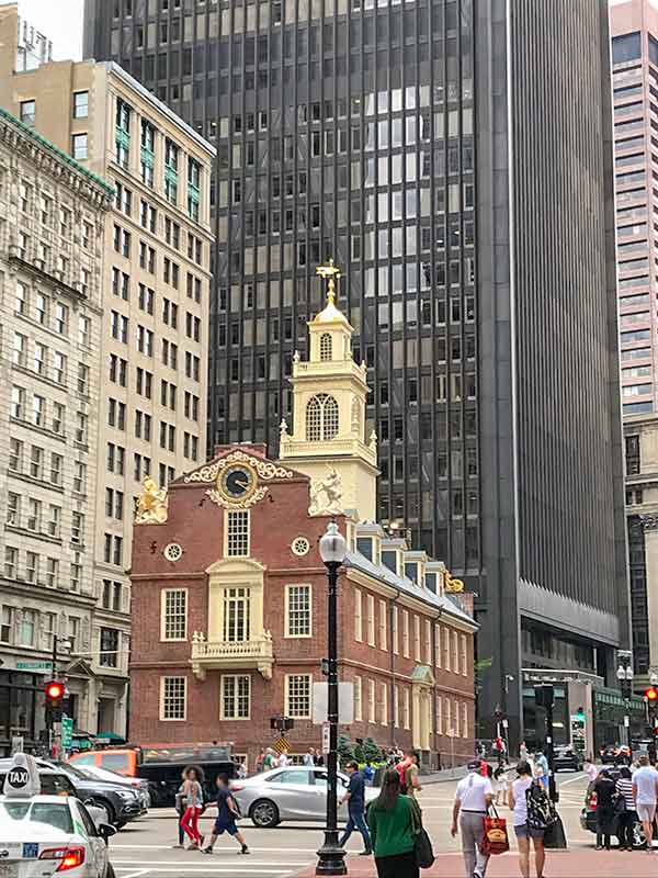 ボストン・フリーダムトレイル・旧マサチューセッツ州会議事堂 Old State House