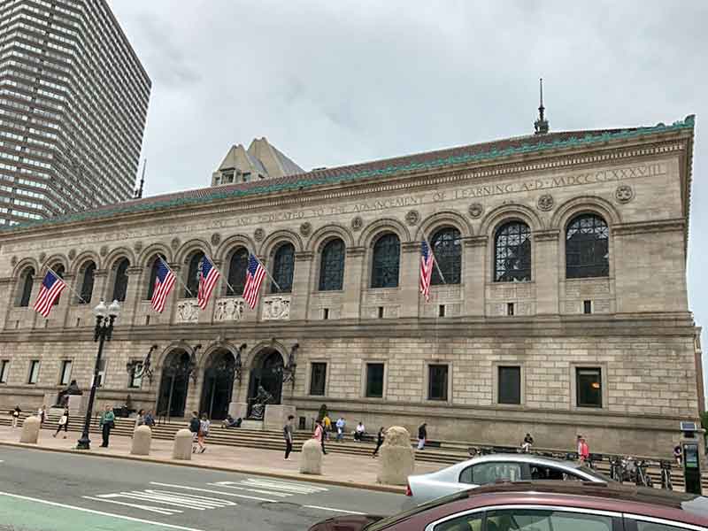 アメリカ・ボストン公共図書館Boston Public Library