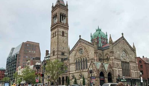 【海外旅行】ボストンは割と治安も良いし歴史的建造物もいっぱいで街並が綺麗だから歩いてるだけでも楽しかった