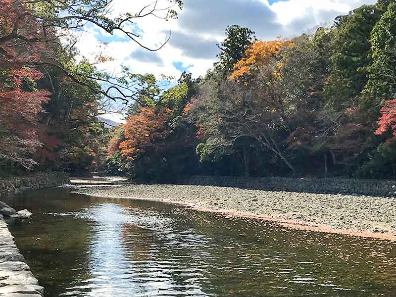 伊勢神宮内宮・皇大神宮・五十鈴川御手洗場