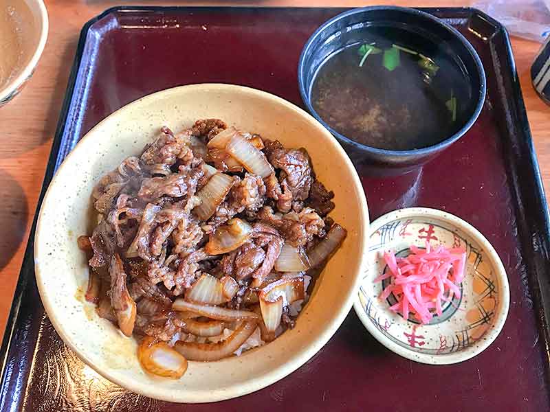 おかげ横丁・豚捨・牛丼