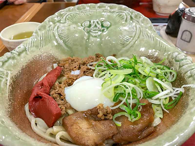 多賀・肉うどん