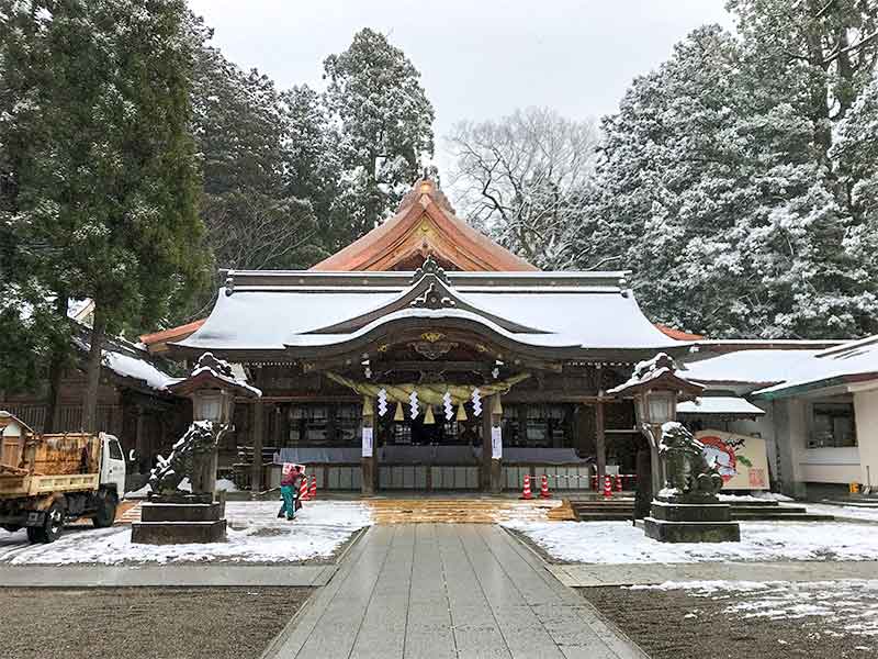 白山比咩神社・白山さんで初詣・ご祈祷