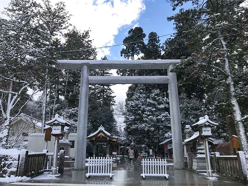 白山比咩神社・白山さんで初詣・ご祈祷