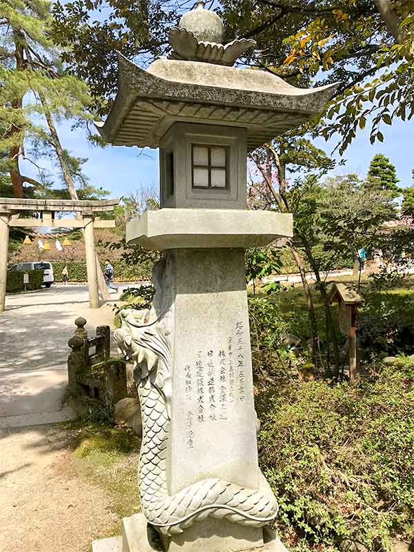 合格祈願で有名な金沢（金澤）神社