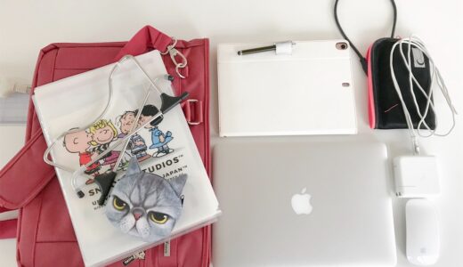 【Mac】MacBookやiPadをまとめて持ち歩く用のパソコンバッグを購入