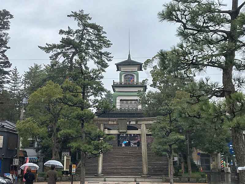 勝負運などの必勝祈願は尾山神社