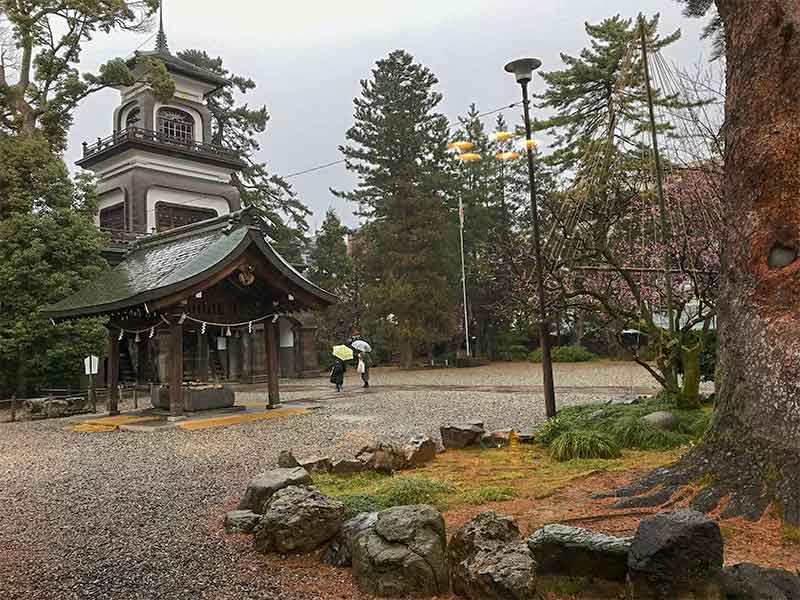 金沢市・尾山神社のお守り