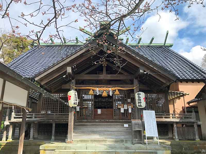 金沢5社・東茶屋街の宇多須神社