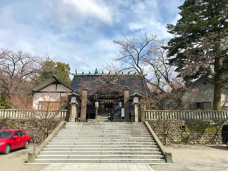 金沢5社・東茶屋街の宇多須神社