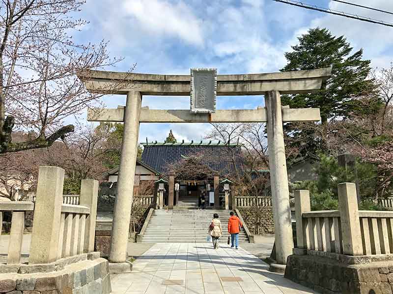 金沢5社・東茶屋街の宇多須神社