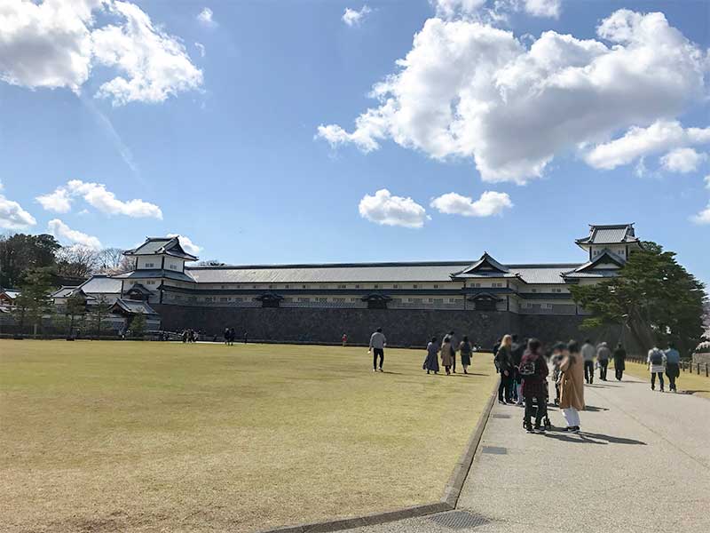 金沢・兼六園でお花見