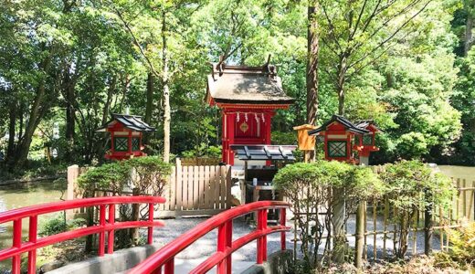 【奈良】大神神社の末社「市杵嶋姫（いちきしまひめ）神社」は朱塗りの美しい神社でした
