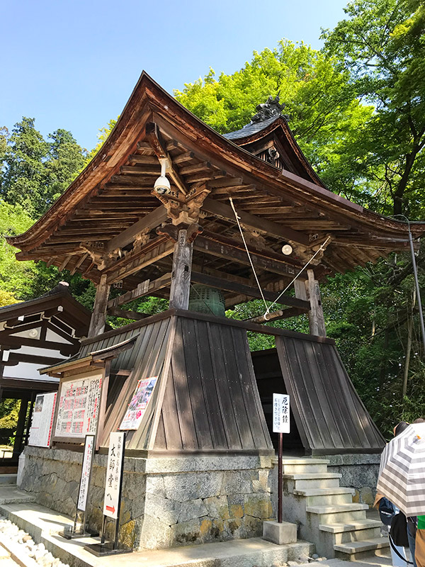 奈良・岡寺（龍蓋寺）鐘楼堂