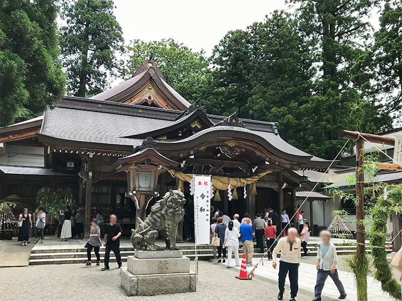 白山さんおついたち参り