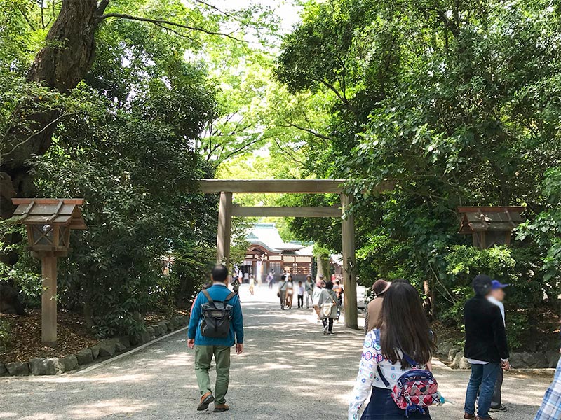 熱田神宮・南門表参道