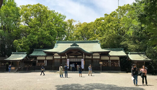 【名古屋】熱田神宮の南門エリアの「別宮八剣宮」の隣には学業成就の「上知我麻神社（かみちかまじんじゃ）」があるよ