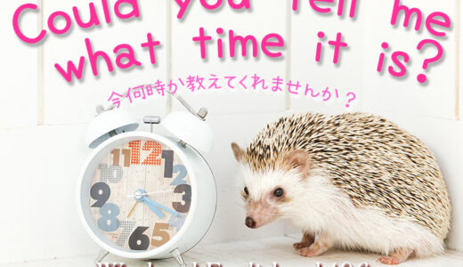 【週末英語#106】英語で「時間」を尋ねる丁寧な言い方とカジュアルな言い方