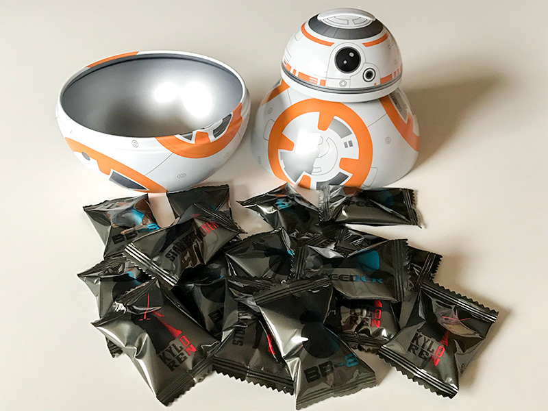 starwars（スターウォーズ）bb-8缶入りチョコレート