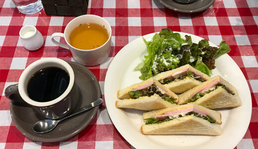 名古屋モーニングをウサギの絵がかわいい「Cafe Seventh Heaven（カフェ・セブンス・ヘブン）」でいただく