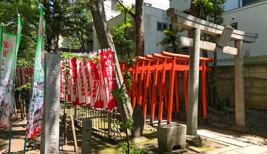 【名古屋】若宮八幡社にある連理稲荷神社も夫婦狐が祀られている縁結びのパワースポット