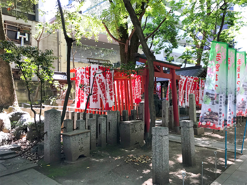 名古屋・若宮八幡社・連理稲荷神社