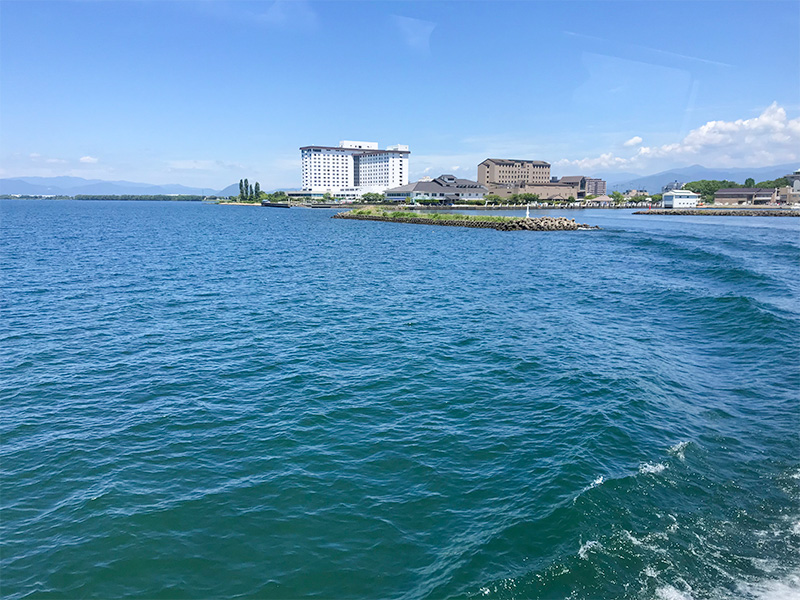 竹生島（滋賀県・琵琶湖）