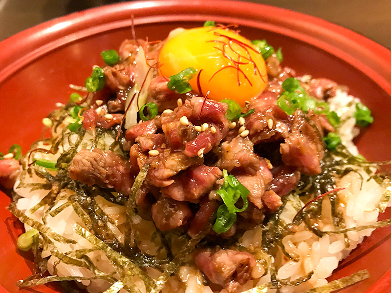 肉BAR流やまと和牛そぼろ丼