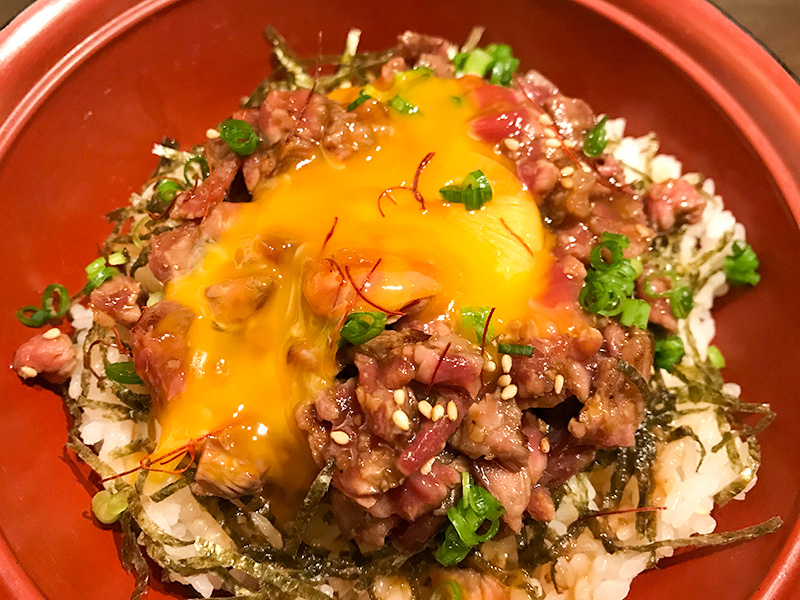 肉BAR流やまと和牛そぼろ丼