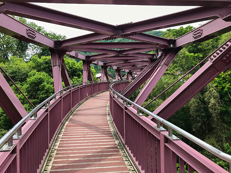 山中温泉鶴仙渓あやとり橋