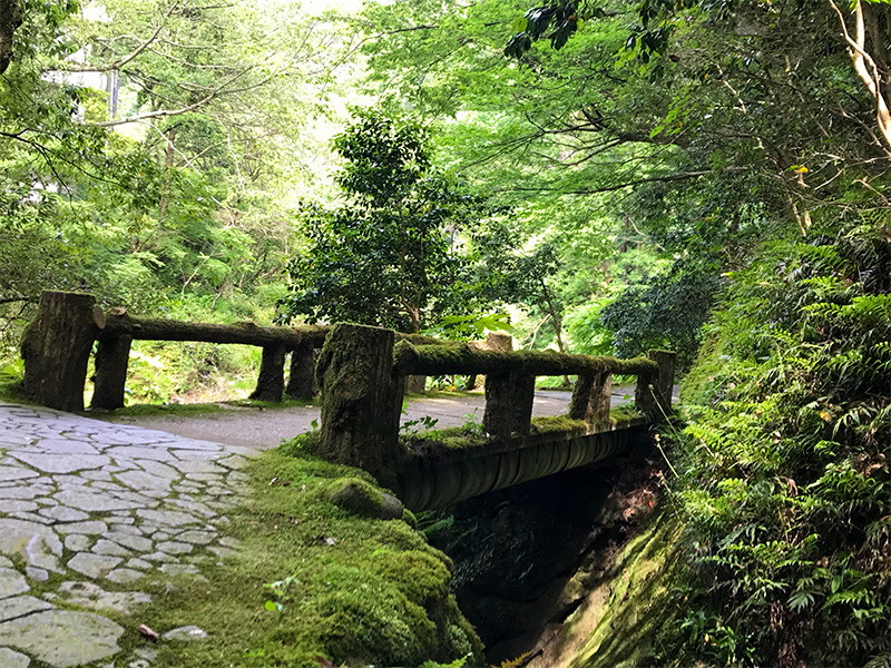 山中温泉鶴仙渓あやとり橋