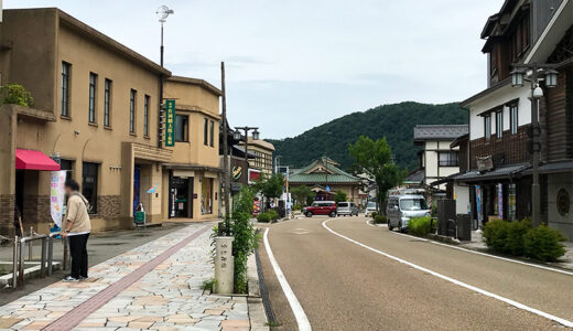 【加賀】山中温泉ゆげ街道では色んなスイーツや食べ物が味わえ、足湯や観光も楽しめるよ