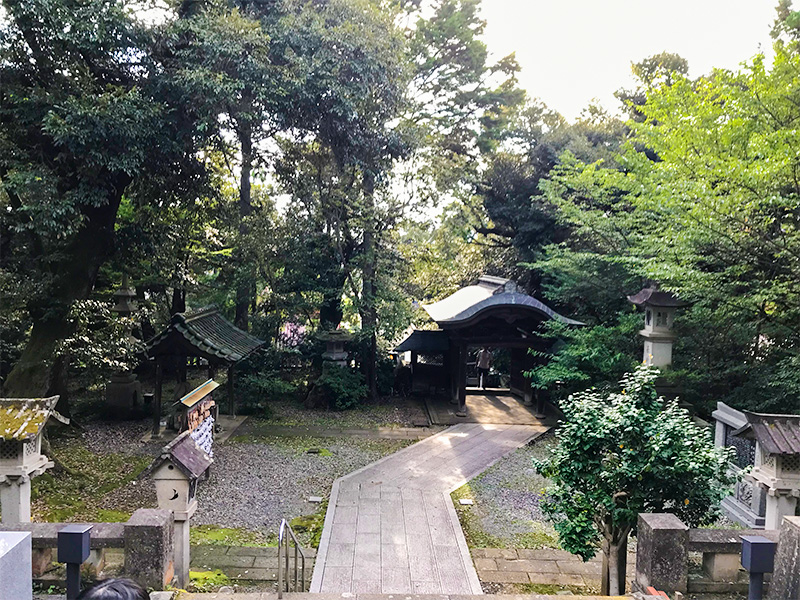 山代温泉服部神社