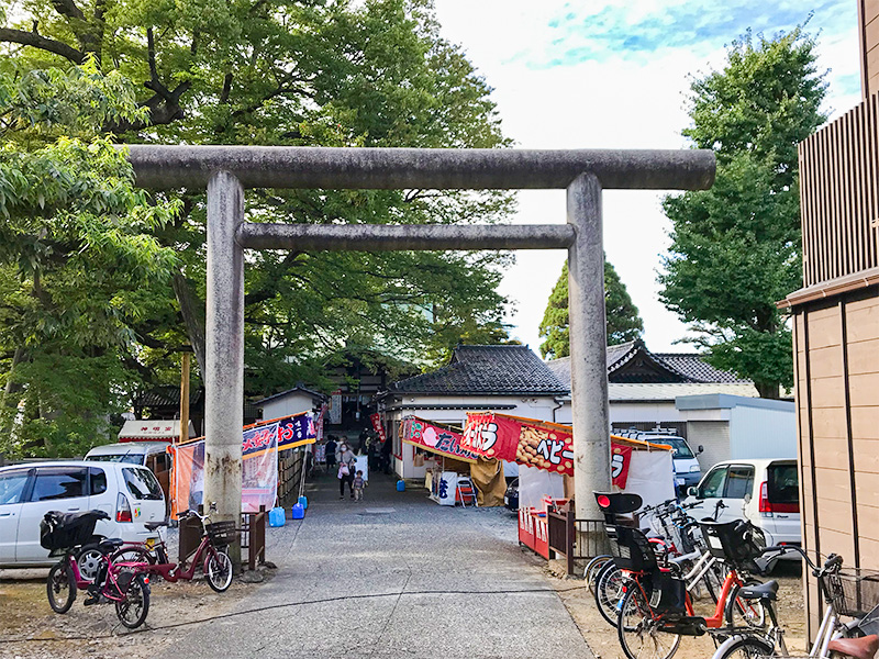 金沢神明宮のあぶりもち