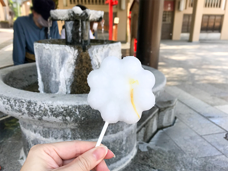 山中温泉菊の湯アイスキャンディ