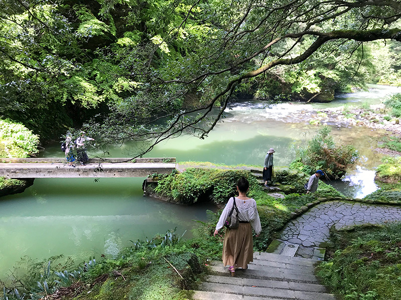 山中温泉鶴仙渓小才橋