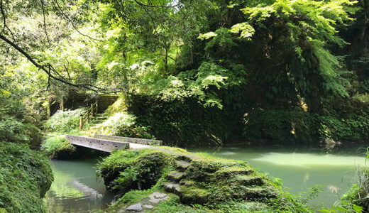 【加賀】山中温泉の「あやとりはし」から「黒谷橋」までの鶴仙渓遊歩道を行く