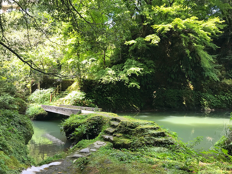 山中温泉鶴仙渓小才橋