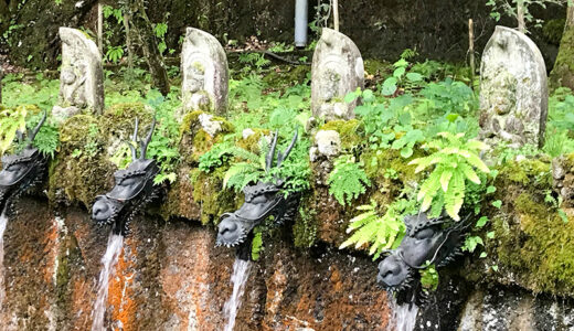 【富山】大岩山日石寺の『観音堂』と干支にちなんだ守り本尊がある『十二支滝』