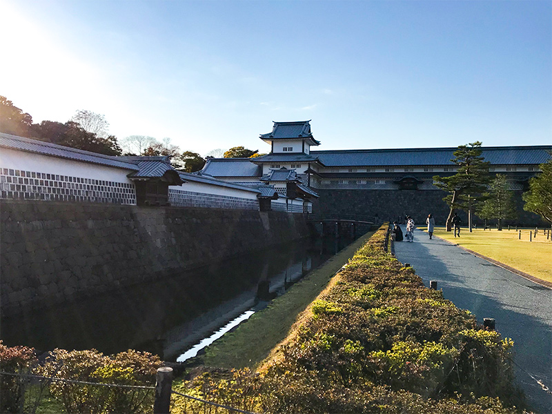 金沢城内堀石垣