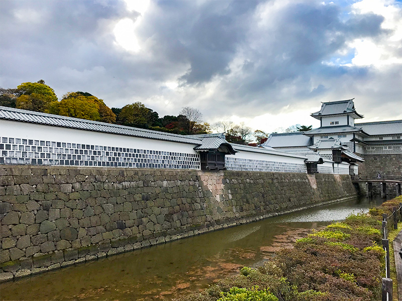 金沢城内堀石垣