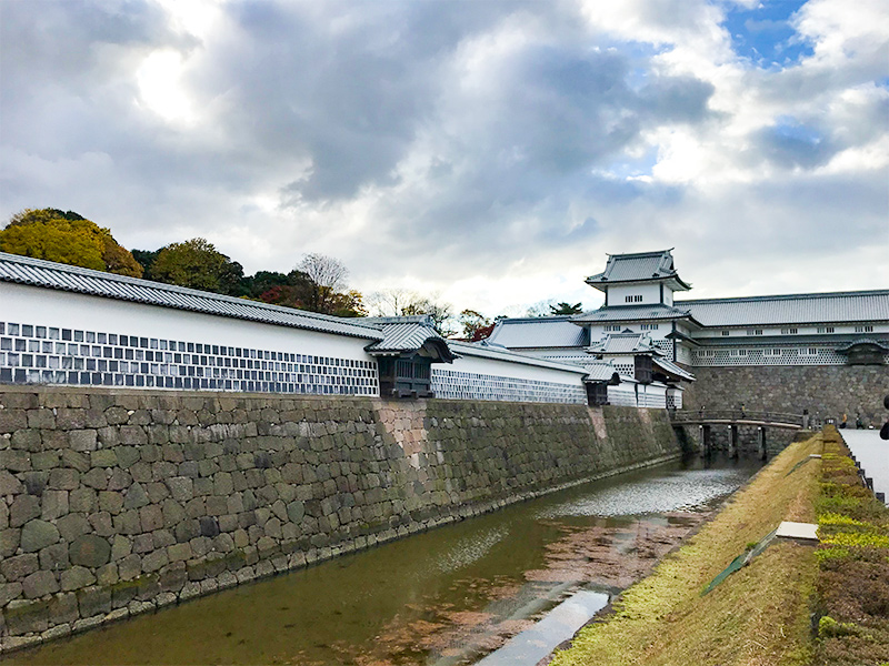 金沢城内堀石垣