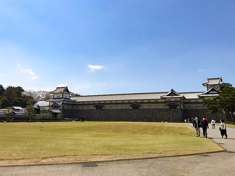 金沢城石垣めぐり（菱櫓・五十間長屋・橋爪門続櫓）