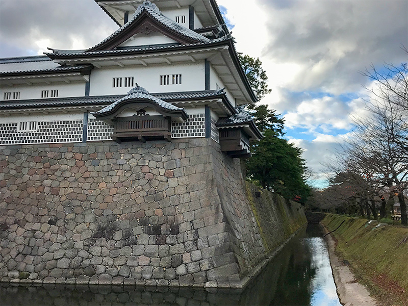 金沢城石垣めぐり（菱櫓・五十間長屋・橋爪門続櫓）