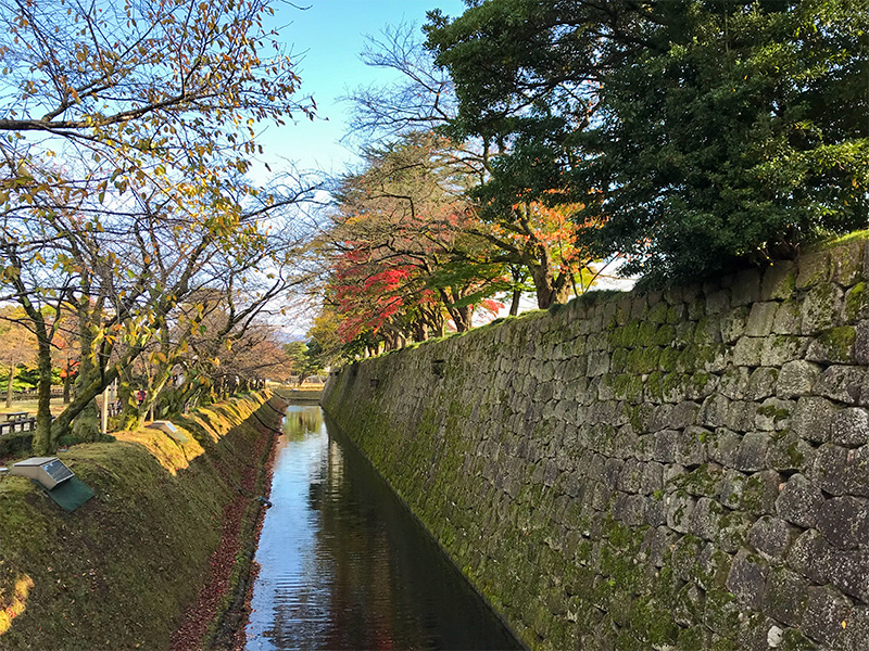 金沢城石垣めぐり二の丸北面